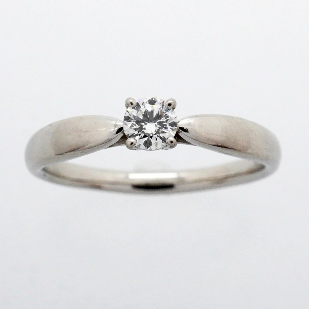 TIFFANY Silver Diamond Ring - Picture 2 of 7